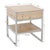 Pasargad Home Haven Modern Side Table With Drawer For Sale - Image 4 of 4