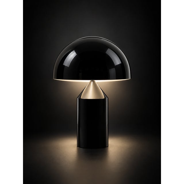 Atollo Lamp by Vico Magistretti for Oluce, 1970s, in Flawless conditions. Designed 1960 to 1969 This piece has an...
