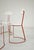 Mid-Century Modern Italian Red and White Metal and Wood Chairs, 1980s, Set of 4 For Sale - Image 13 of 16