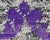 Mid 20th Century Doris Leslie Blau Vibrant Vintage American Hooked Rug in Purple and Grey For Sale - Image 5 of 10
