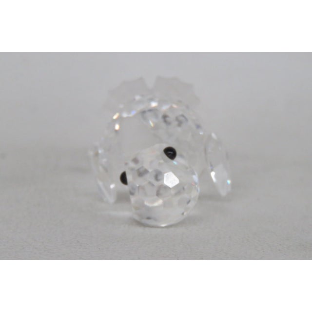 Transparent Swarovski Crystal Beauties of the Lake Series Mini Standing Duck Figurine 5077b For Sale - Image 8 of 12