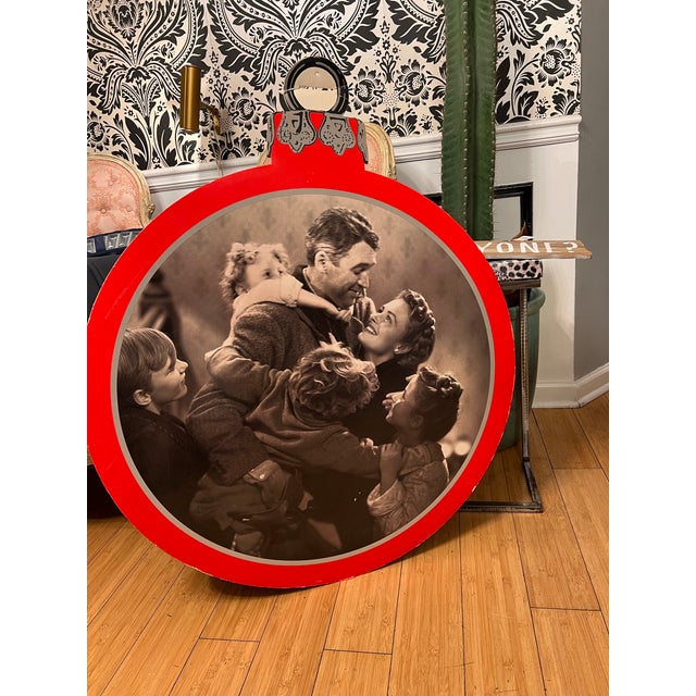 Vintage "It's a Wonderful Life" Christmas Display Ornament For Sale In Atlanta - Image 6 of 6