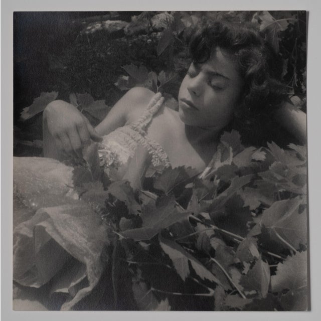 Mid-Century Modern 1960s Edmund Teske Photographed and Printed Commissioned Portrait for Bob & Josephine Chuey For Sale - Image 3 of 3