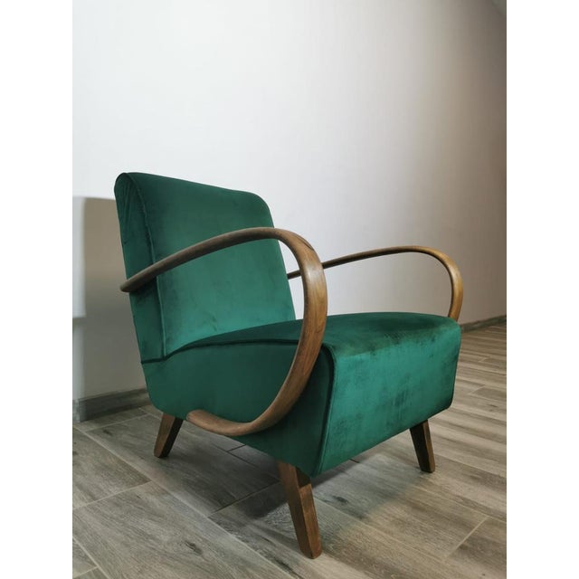 Armchair by Jindrich Halabala, 1940s For Sale - Image 16 of 18