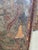 Antique 19th Century Painted Leather Folding Screen For Sale - Image 13 of 18