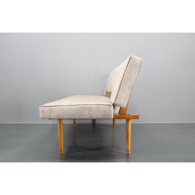 Convertible Daybed Sofa by Miroslav Navratil, Former Czechoslovakia, 1960s For Sale - Image 11 of 18