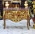 French Louis XV Bombe Marble-Top Commode With Exquisite Floral Marquetry & Gilt Bronze Mounts For Sale - Image 3 of 3
