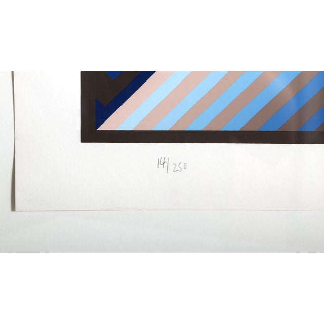 Op Art Pinwheel, Jurgen Peters Screen Print For Sale - Image 3 of 6