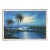Oil Paint Canvas Art Palm Tree Ocean Beach Wave Wall Decor Painting For Sale