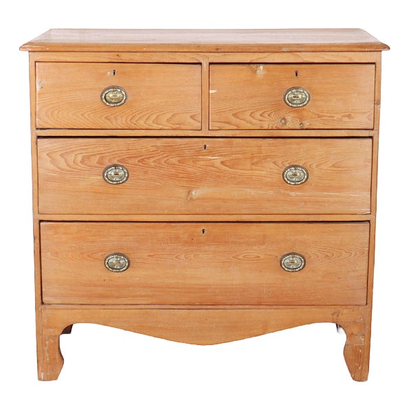English Pine Chest of Drawers For Sale