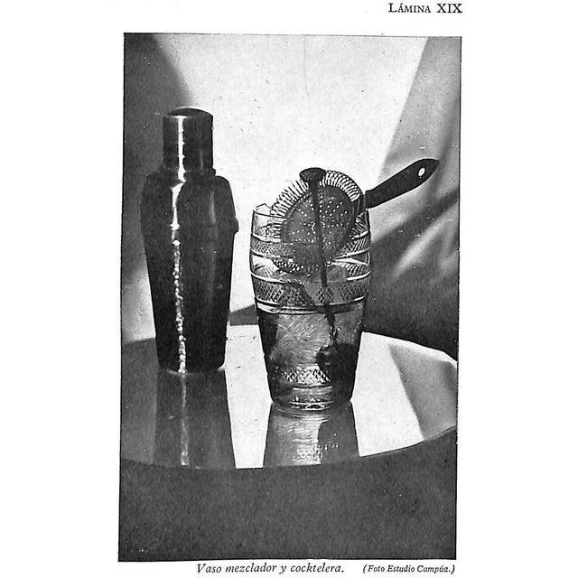 "El Bar: Evolucion Y Arte Del Cocktail" 1949 Brucart, Jacinto Sanfeliu For Sale - Image 9 of 12