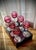 Vintage Ruby Cut-to-Clear Crystal Hock Wine Glasses, 1950, Set of 6 For Sale - Image 15 of 16