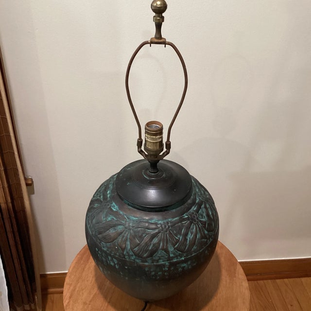 Vintage Late 20th Century Wildwood Table Lamp For Sale - Image 13 of 13