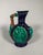 Albert Ernest Carrier-Belleuse (1824-1884) ceramic ewer. The ewer is decorated on one side with a male nude leaning on a...