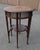 Antique Round Oak Side Table with Lattice Work, 1890s For Sale - Image 11 of 18