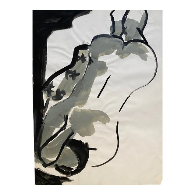 1960s Nude Figure Painting For Sale