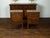 Pair of Italian 1840s Walnut Tables with Variegated Marble Top and Single Door For Sale - Image 11 of 11