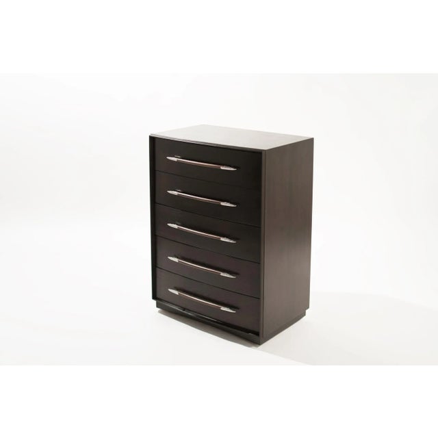 t.h. Robsjohn-Gibbings for Widdicomb Chest of Drawers, C. 1950s For Sale - Image 4 of 13