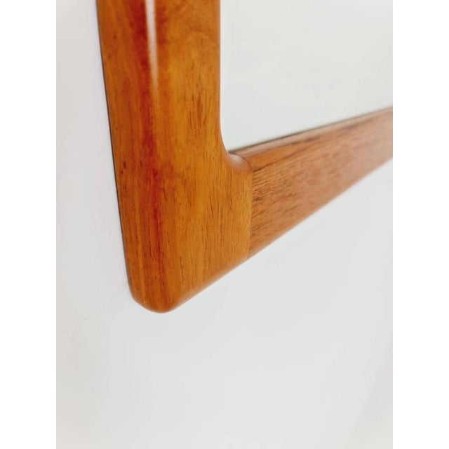 Large Mid-Century Danish Mirror from Silkborg Møbelfabrik, 1960s For Sale - Image 10 of 18