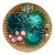 Majolica Leaves & Flowers Plate Clairefontaine, Circa 1890 For Sale