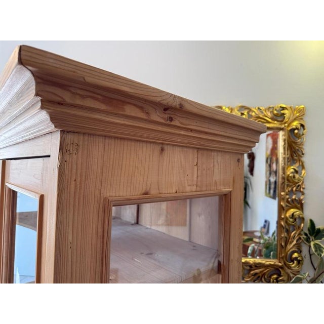 Art Nouveau Rustic Display Cabinet For Sale - Image 14 of 15