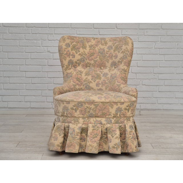 Vintage Danish Easy Side Chair, 1960s For Sale - Image 6 of 18