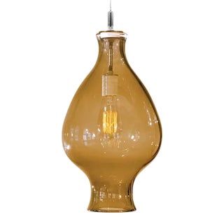 Odin Pendant Light from the Versuvius Collection in Amber For Sale