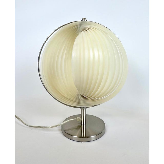 1990s Space Age Moon Table Lamp by Verner Panton for Danalight, 1990s For Sale - Image 5 of 12