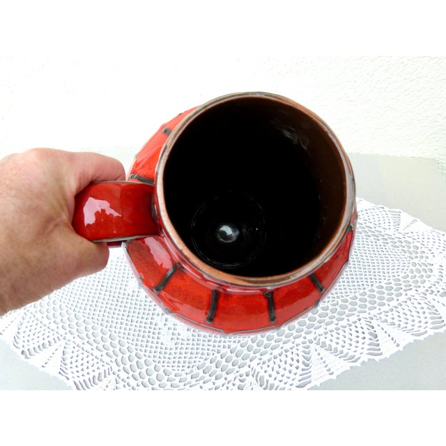1960s Lava Ceramic Vase by Heinz Siery for Carstens Tönnieshof, 1960s For Sale - Image 5 of 9