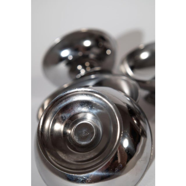 Vintage French Dessert Coupes #2- Set of 6 For Sale - Image 10 of 10