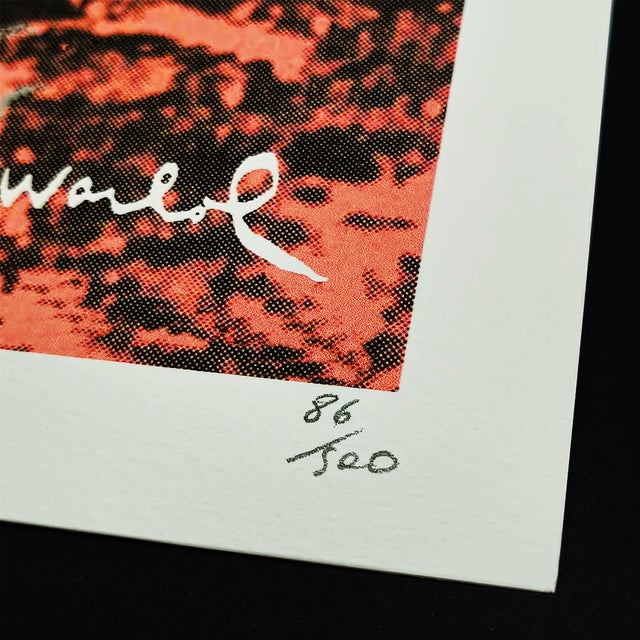 Andy Warhol 1980s Andy Warhol "The Moon" Limited Edition Lithograph by Cmoa For Sale - Image 4 of 7