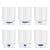 Contemporary Teca Mare Tumbler - Assorted Set of 6 For Sale - Image 3 of 3