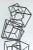 2000 - 2009 Monumental Steel Cube Stacked and Angled Tall Sculpture For Sale - Image 5 of 11