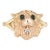 Antique Victorian Lion Ring Diamond Conversion Band 14k Yellow Gold Sz 6.25 For Sale