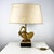 Italian Salvaged Carved Gilt Wood Swan Table Lamp For Sale - Image 6 of 11