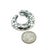 1990s Pair of Tiffany & Co Estate Omega Back Clip on Earrings Sterling Silver For Sale In New York - Image 6 of 7