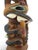 Wood Ray Williams Pacific Nw Eagle Clan Native American Carved Wood Totem Pole For Sale - Image 7 of 14