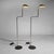 Pair of Herbert H. Schultes "Orbis" Floor Lamps by ClassiCon For Sale - Image 4 of 12