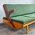 Forest Green Mid-Century Convertible Sofa from Opp Drevovyroba, 1970s For Sale - Image 8 of 15