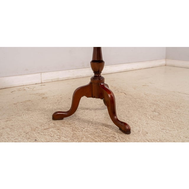 Kindel Furniture Kindel Octagonal Revolving Top Winterthur Table For Sale - Image 4 of 18