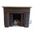 Late-19th-Century Victorian Slate Fireplace Mantel/Surround For Sale