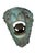 A bronze billiard, or pool pockets in the form of lion mask now mounted on black metal bases. France, circa 1890.
