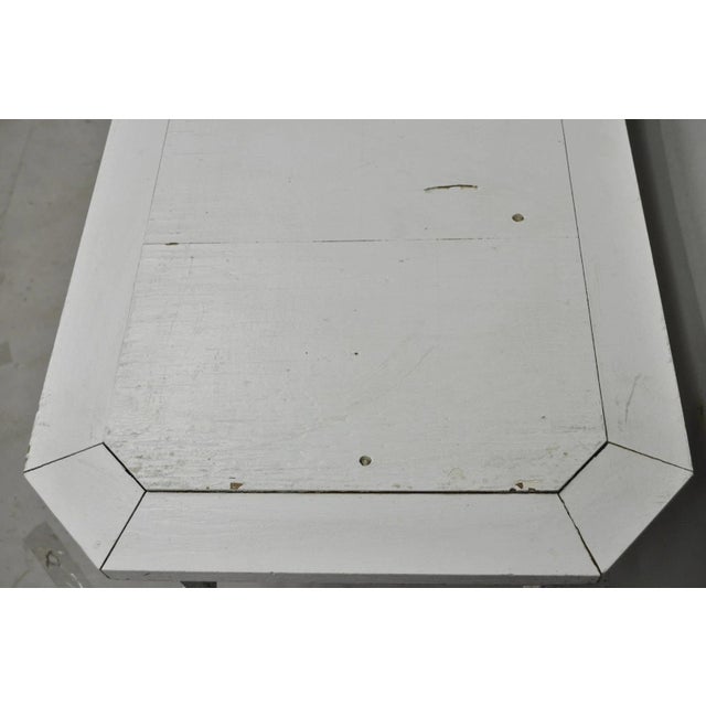 Antique Gothic Renaissance Wrought Iron Stretcher Base Potting Side Table (B) For Sale - Image 13 of 17