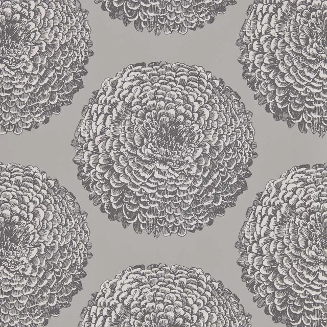 Harlequin Elixity Wallpaper in Titanium For Sale