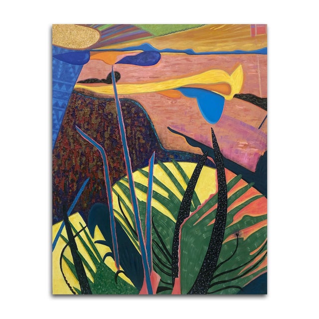 "Time After Time" Contemporary Original Abstract Acrylic Painting by Albert Leon Sultan For Sale - Image 13 of 13