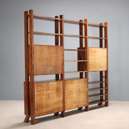 Mid-Century Bookcase, 1940s-1950s For Sale - Image 11 of 12