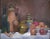 Post Impressionist Vintage Modernist Post Impressionist Still Life Painting For Sale - Image 3 of 6