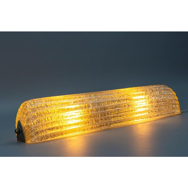Metal Mid-Century Modern Italian Sconce by Barovier & Toso, 1960s For Sale - Image 7 of 18
