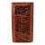 Vintage Lasercraft Walnut Wood Bookend For Sale