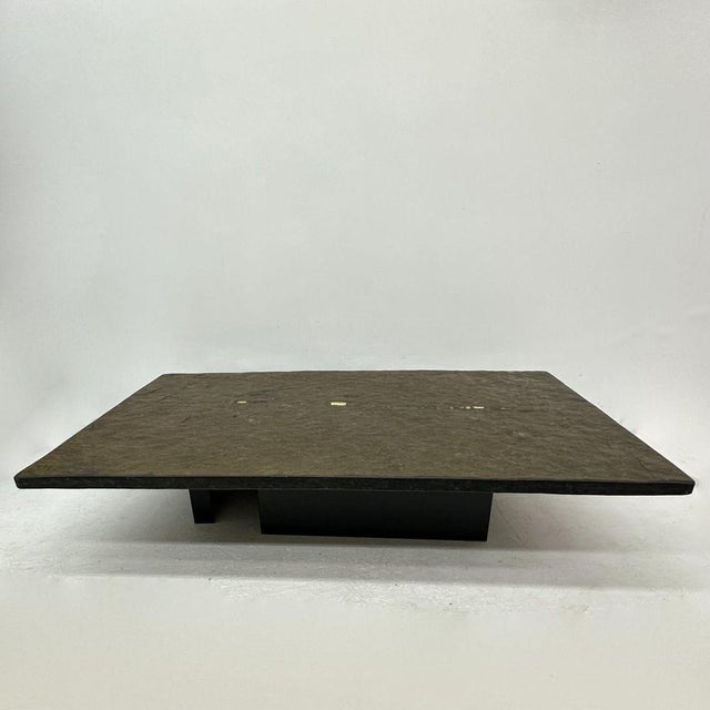 Brown Rectangular Coffee Table by Paul Kingma, 1970s For Sale - Image 8 of 18